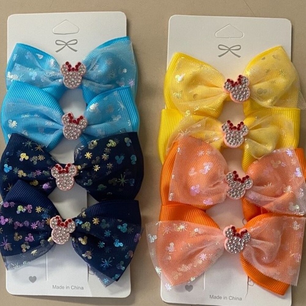 Disney bows set (8)